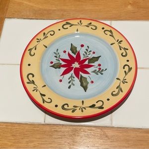 Target “Home” Poinsettia Plate